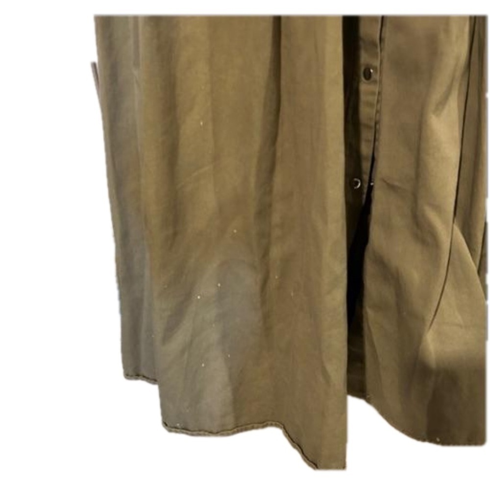 Vintage Club Prive cotton skirt, snap front size 8 - Picture 7 of 8